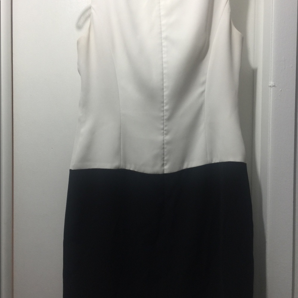 Nine West black and white dress